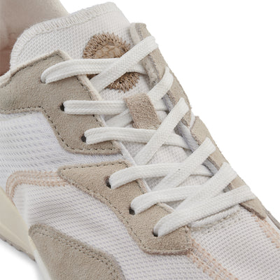 WODEN Rose Textile  Sneakers 774 Whisper White/Silver Lining