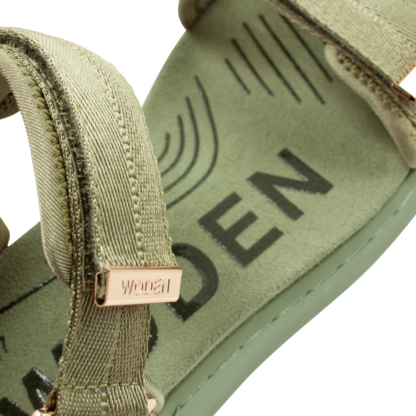 WODEN Line Sandals 306 Dusty Olive