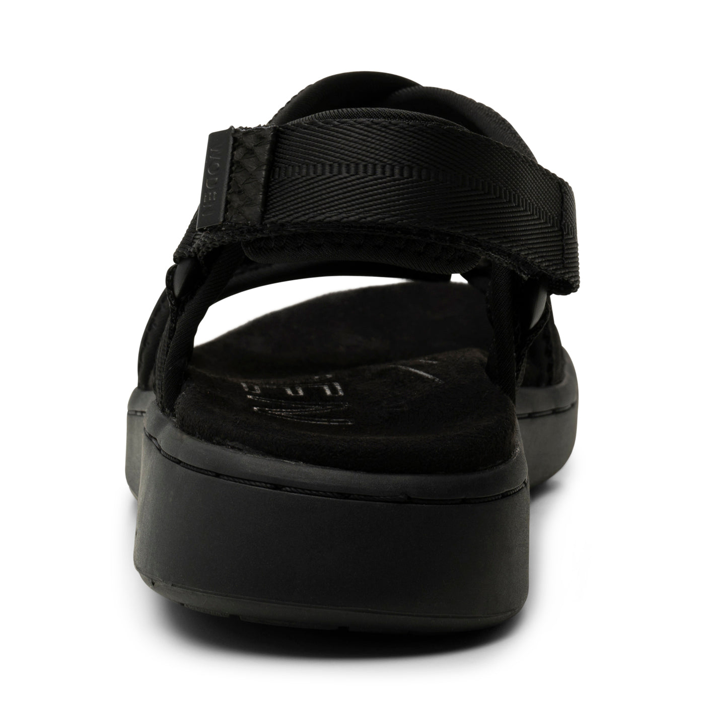 WODEN Line Cross Sandals 020 Black