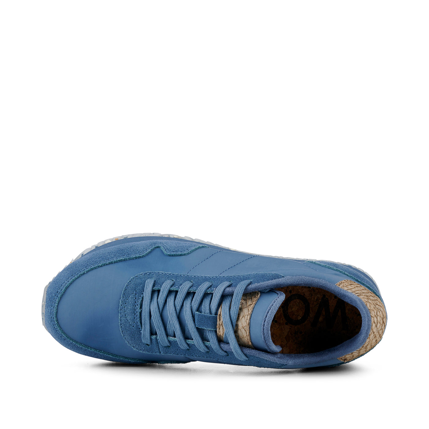 WODEN Nora III Leather Sneakers 773 Vintage Blue