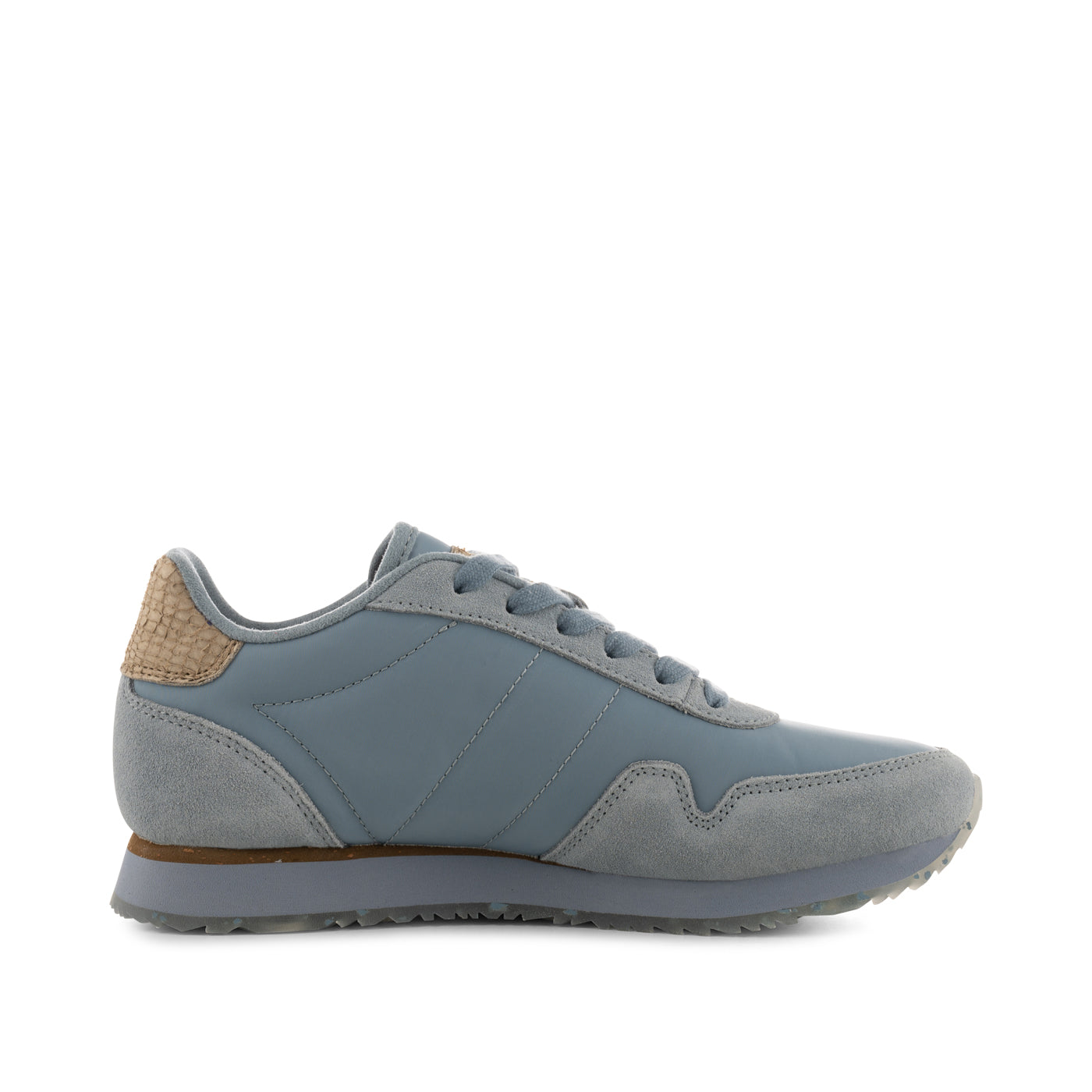 WODEN Nora III Leather Sneakers 853 Dove Blue