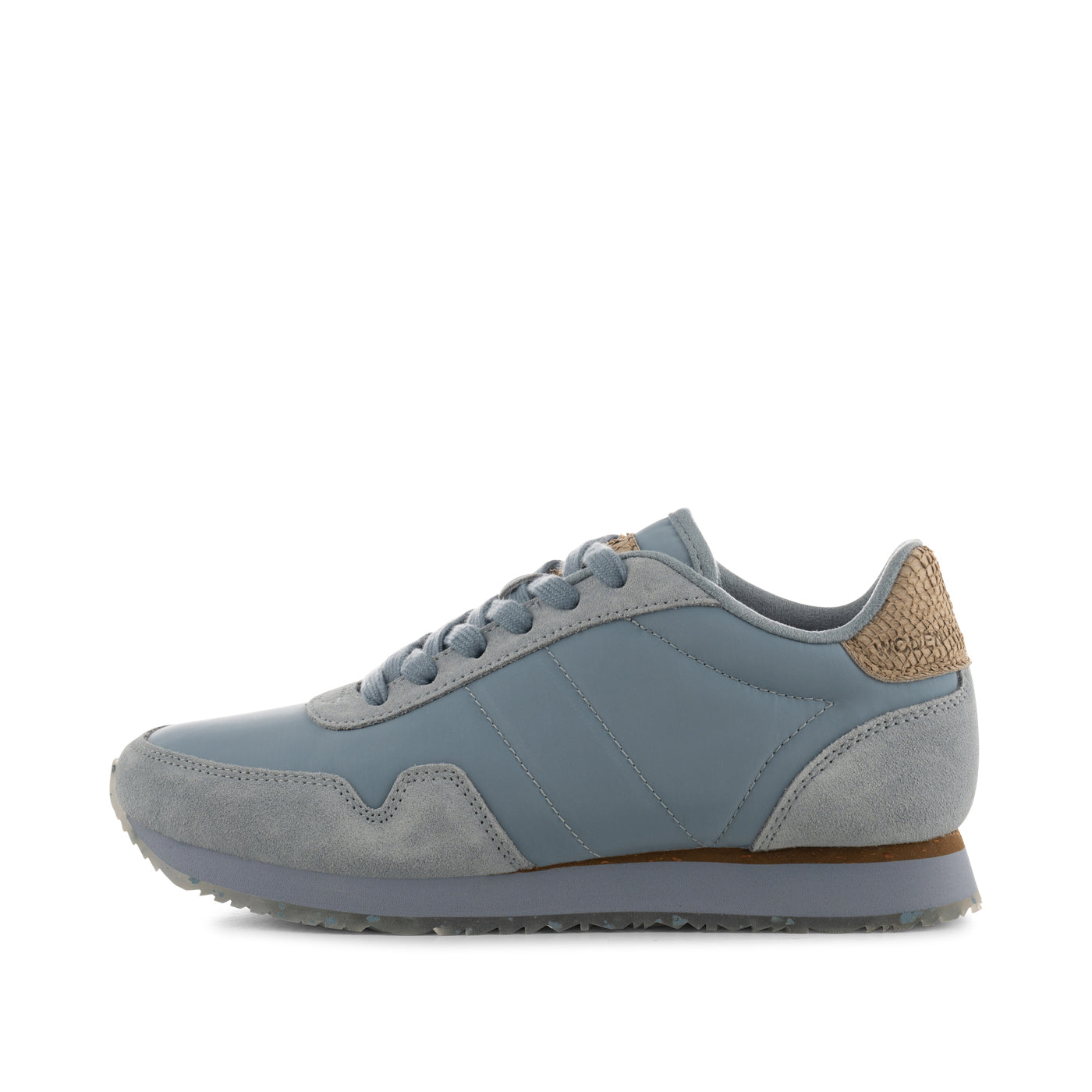 WODEN Nora III Leather Sneakers 853 Dove Blue