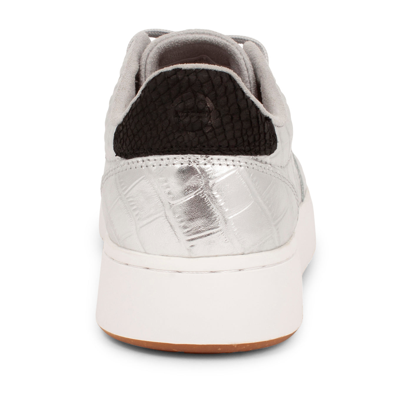 WODEN Pernille Croco Shiny Sneakers 039 Silver