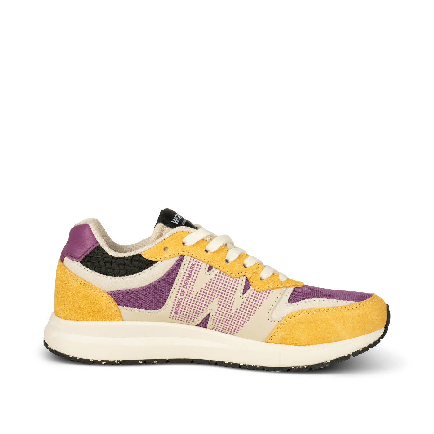WODEN Rigmor Sneakers 108 Old Gold/Amethyst