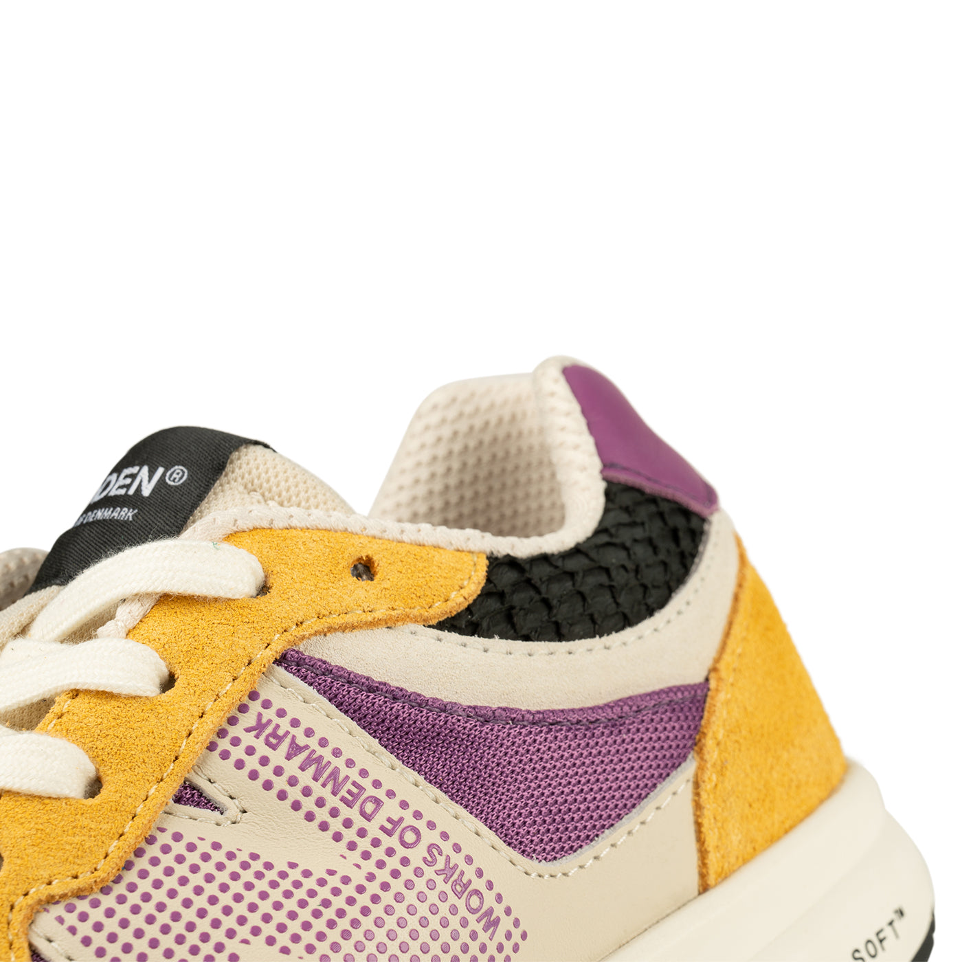 WODEN Rigmor Sneakers 108 Old Gold/Amethyst