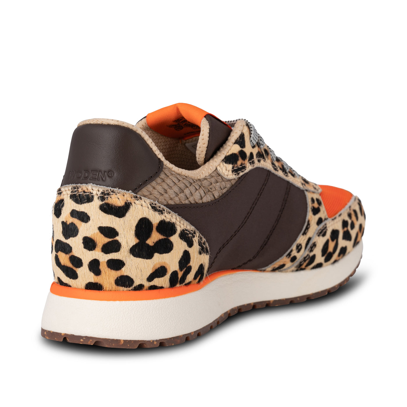 WODEN Ronja Cowhair Sneakers 207 Leopard/Tiger