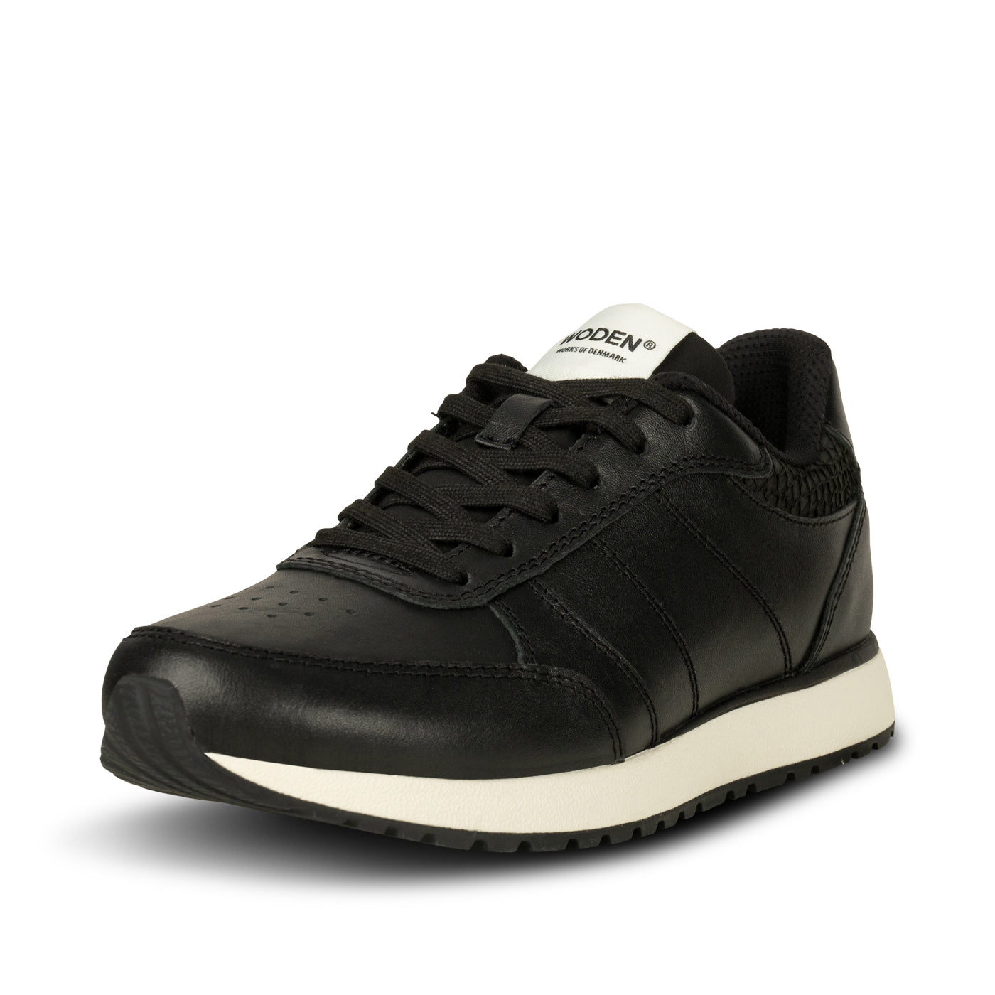 WODEN Ronja Leather Sneakers 020 Black