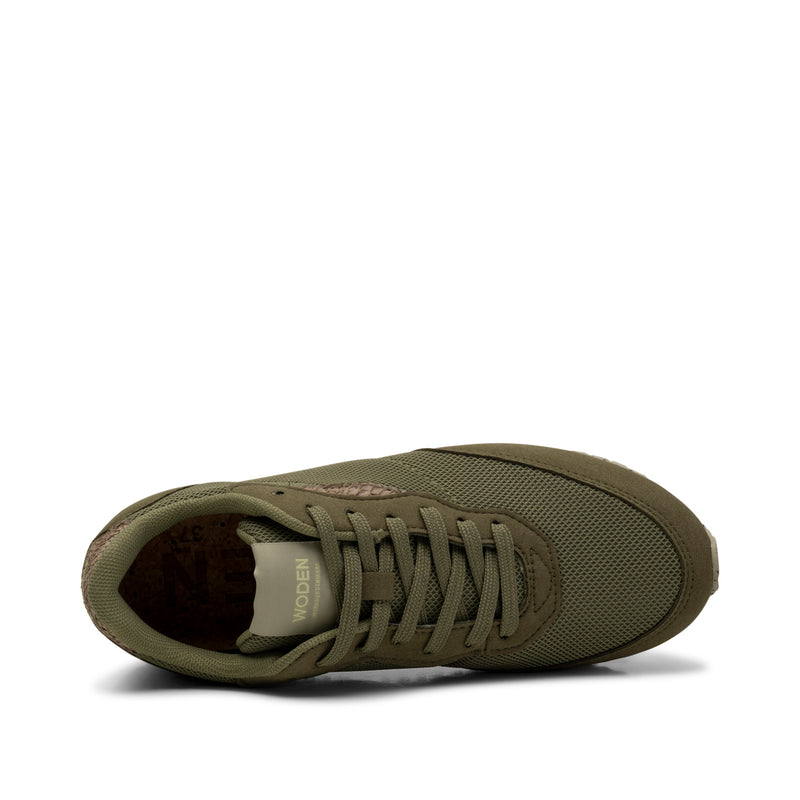 WODEN Signe Sneakers 955 Dusty Olive/Green