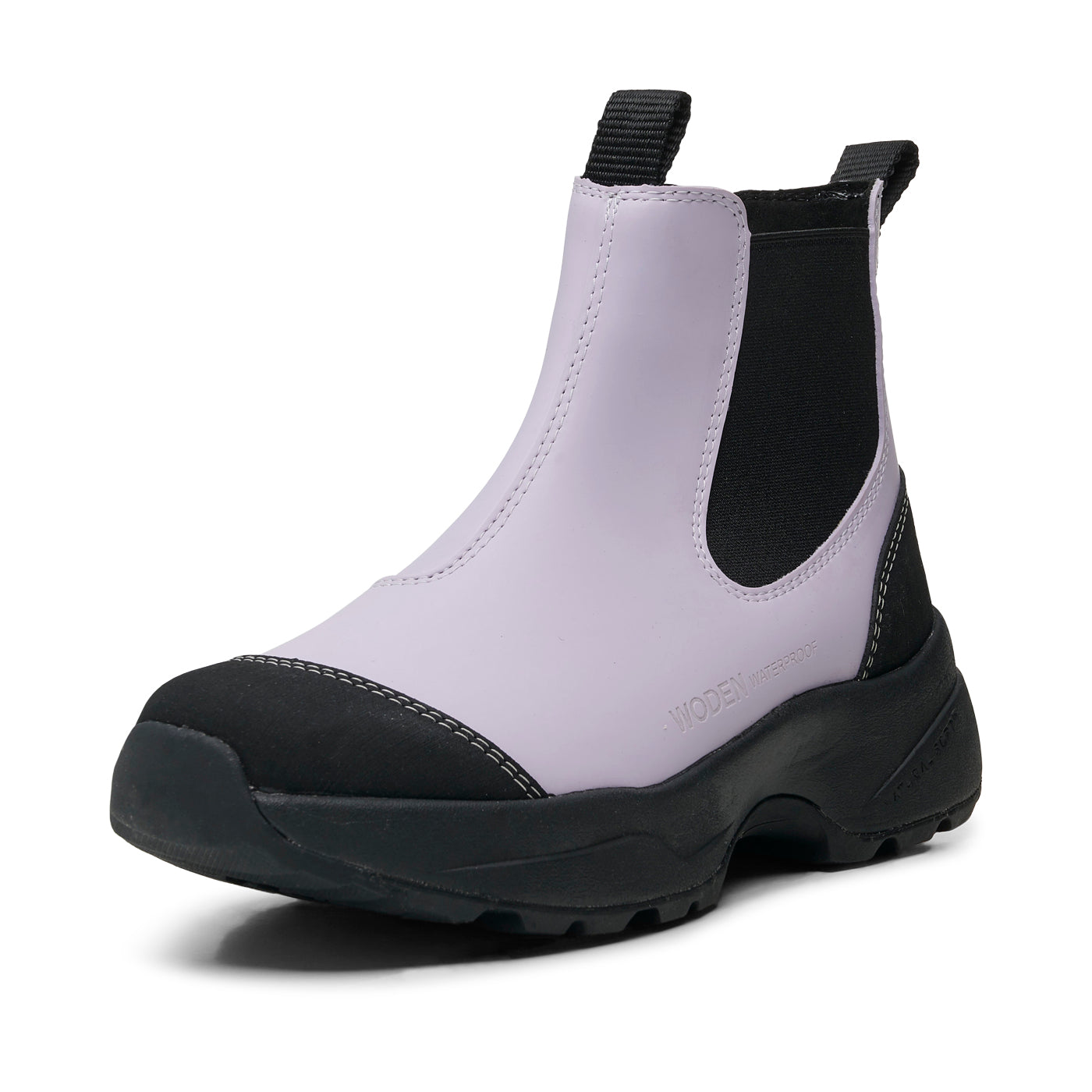 WODEN Siri Warm Waterproof Rubber Boots 898 Smoked Lavender