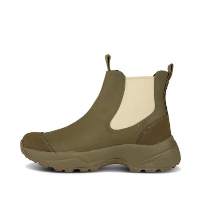 WODEN Siri Waterproof Rubber Boots 202 Dark Olive/Alfalfa
