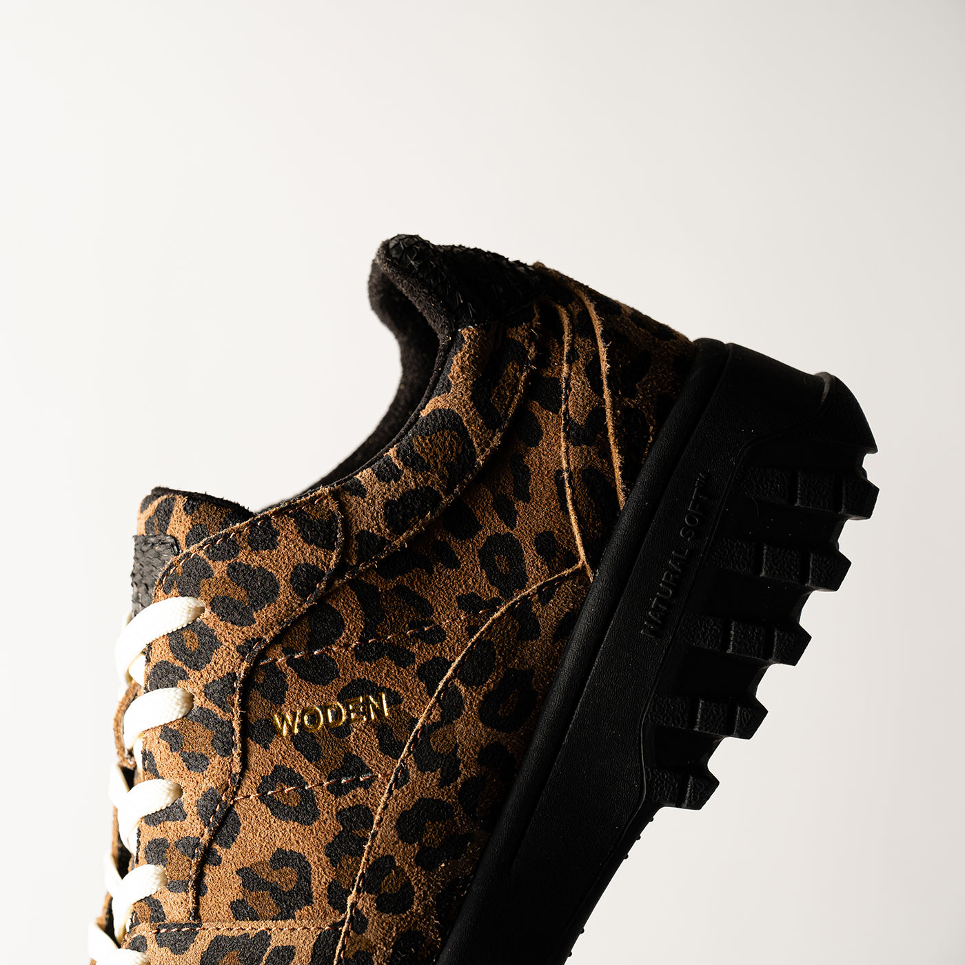 WODEN Trine Suede Print Sneakers 327 Leopard