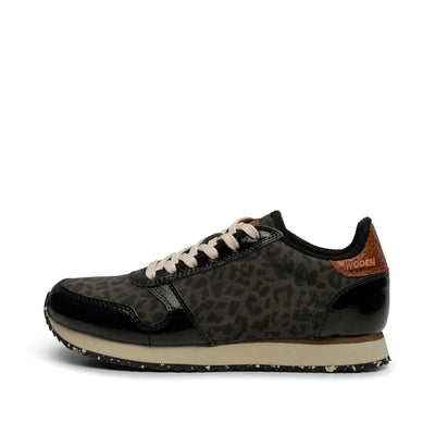 WODEN Ydun Animal Sneakers 016 Black Leopard