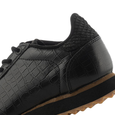 WODEN Ydun Shiny Leather Sneakers 020 Black