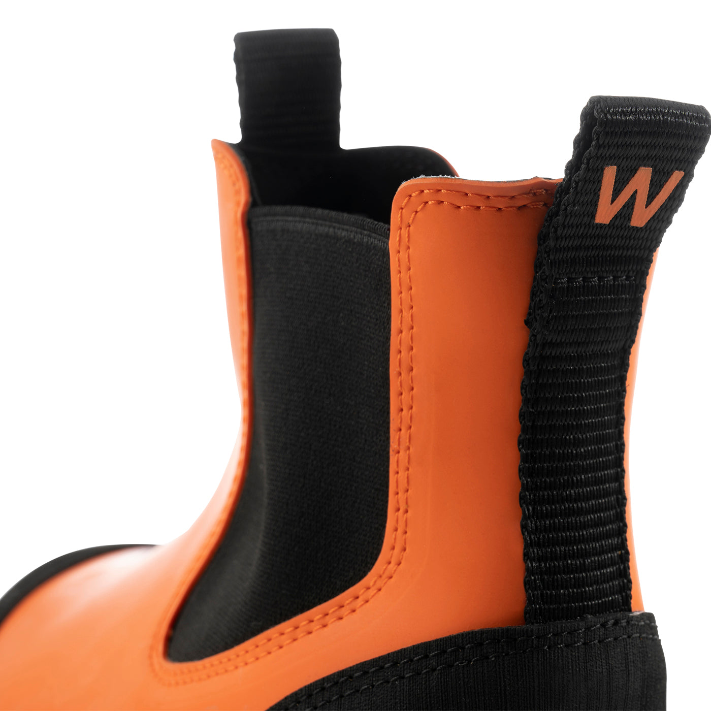 WODEN Magda Track Waterproof Rubber Boots 860 Pumpkin