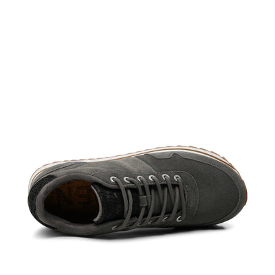 WODEN Nora III Suede Plateau Sneakers 051 Dark Grey