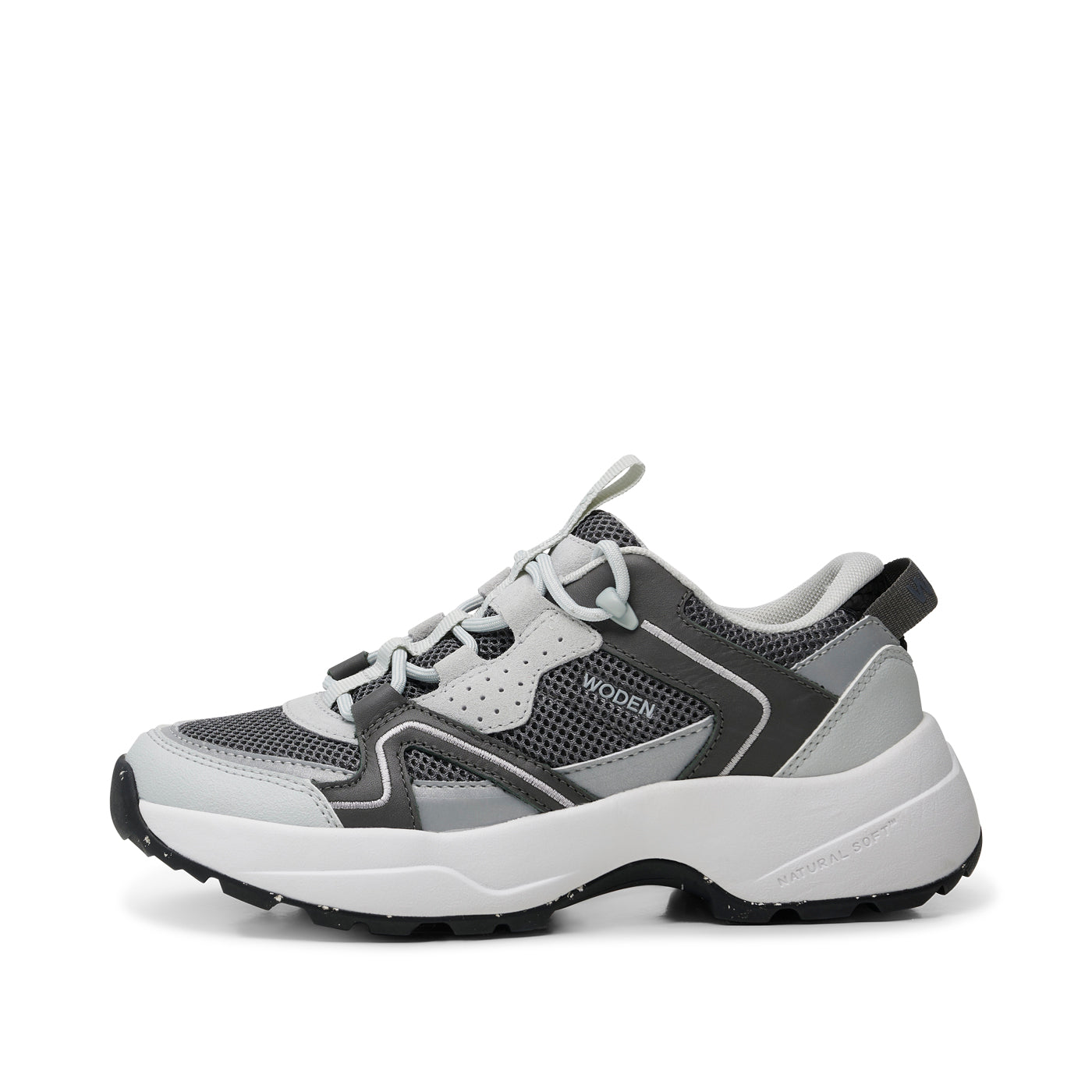 WODEN Sif Reflective Sneakers 051 Dark Grey